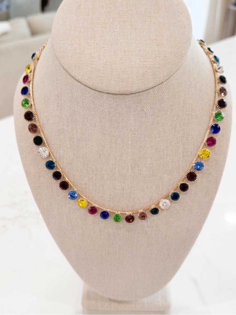 Feed Me Gems Baby Birthstone Necklace